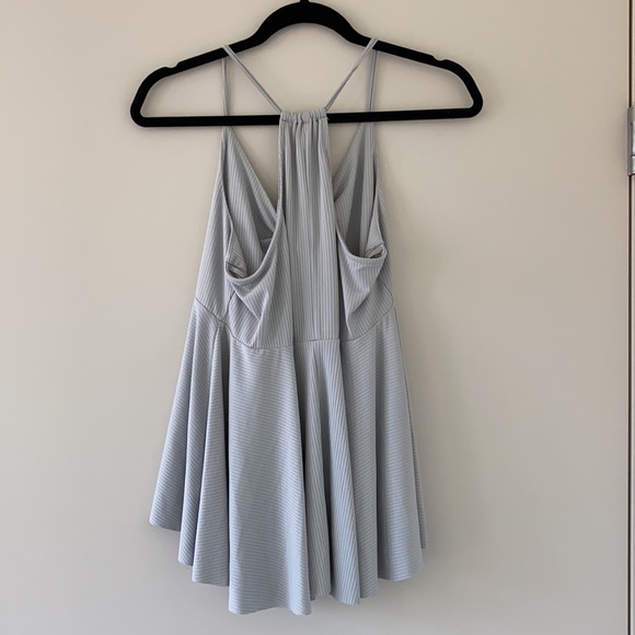 Tie Front Tank Top - Picture 3 of 5